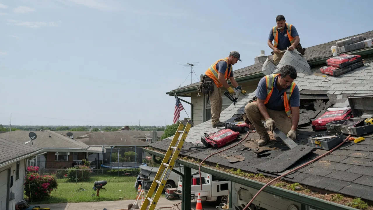 Roof Repair in Stilwell, KS near me